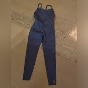 Bombshell Sportswear Blue Strappy Jumpsuit